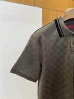 Gucci Double G Subtle Pattern Lapel Short-Sleeve Polo Shirt 2 - 图片 3