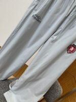 Balenciaga Brand Logo Embroidered Wide-Leg Casual Pants 1 - 图片 4