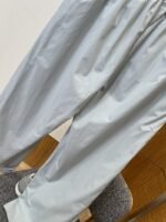 Balenciaga Brand Logo Embroidered Wide-Leg Casual Pants 1 - 图片 7