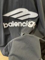 Balenciaga Embroidered Logo Stand Collar Jacket 2 - 图片 8