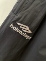 Balenciaga Brand Logo Embroidered Wide-Leg Casual Pants 2 - 图片 5