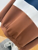LV Color-Block Striped Stand Collar Zipper Jacket 2 - 图片 6