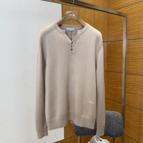 Dior Pure Color Wool Knit Sweater 1