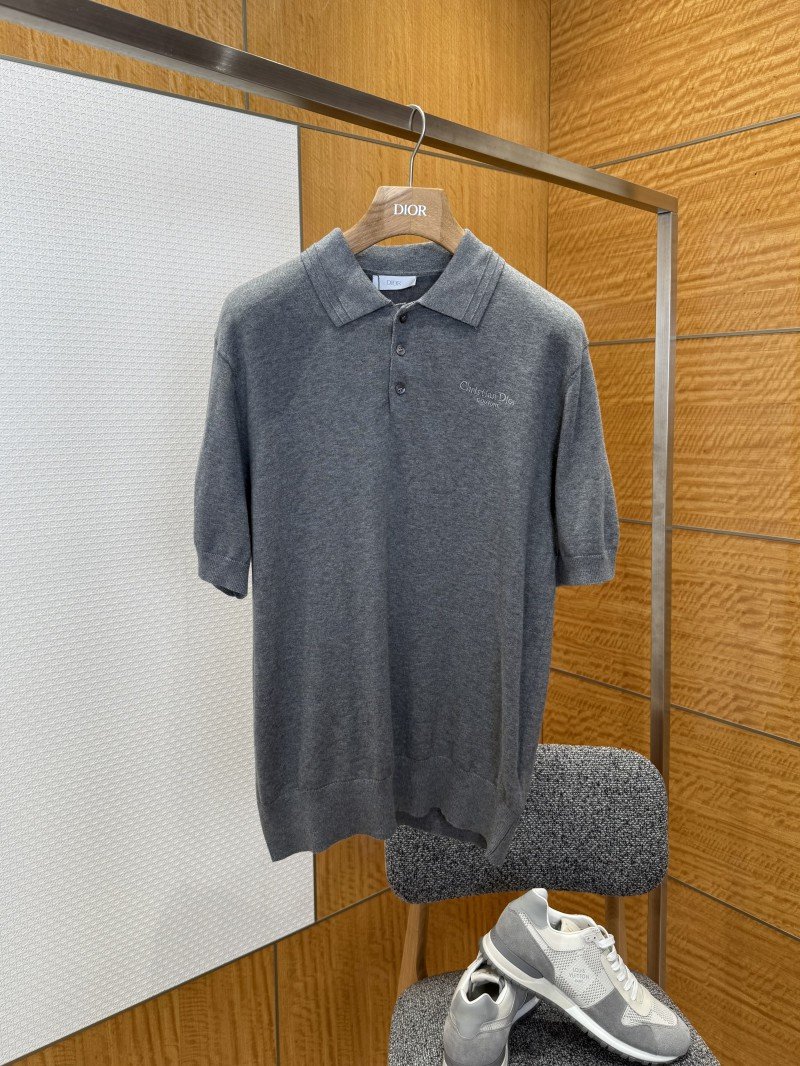 wsxc1773202153384_0.jpg Dior Classic Knit Polo Shirt - 图片 1