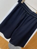 Gucci Embroidered Color-Blocked Patchwork Casual Shorts - 图片 7
