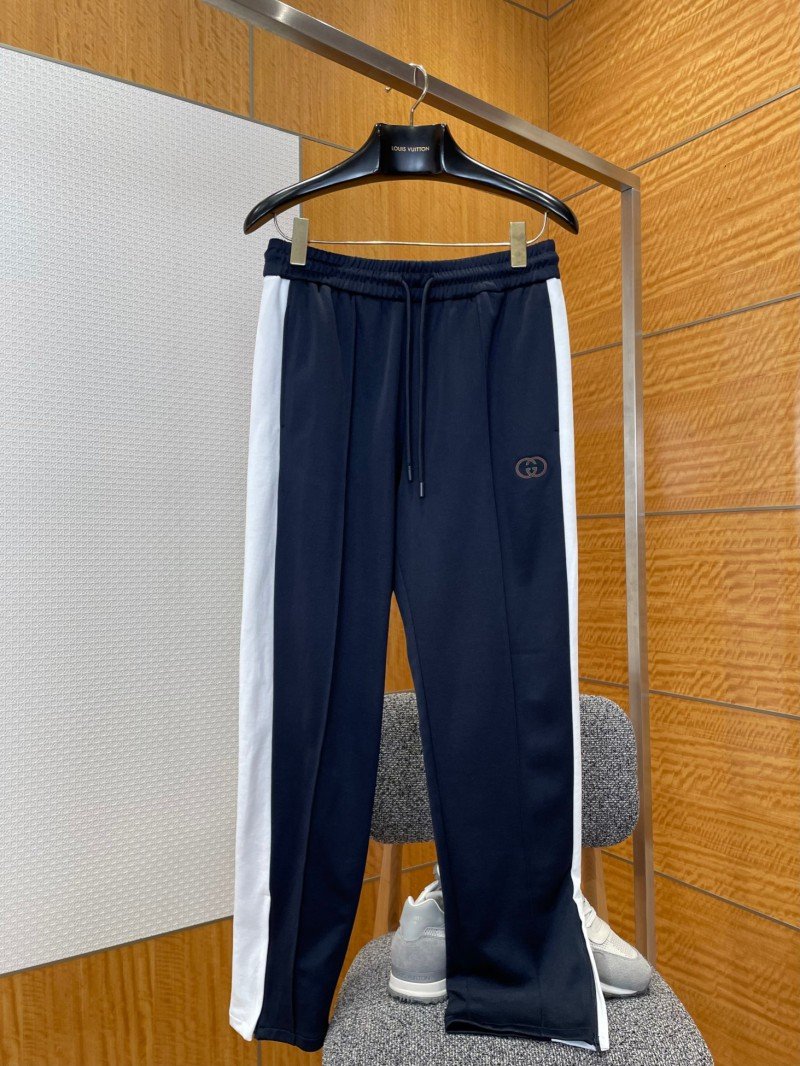 wsxc1773202359608_0.jpg Gucci Embroidered Color-Blocked Drawstring Sweatpants - 图片 1