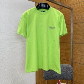 Dior Micro Logo Embroidered Crew Neck Short Sleeve T-Shirt 1