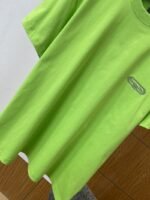 Dior Micro Logo Embroidered Crew Neck Short Sleeve T-Shirt 1 - 图片 4