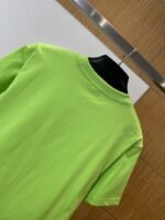 Dior Micro Logo Embroidered Crew Neck Short Sleeve T-Shirt 1 - 图片 6