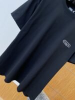 Dior Micro Logo Embroidered Crew Neck Short Sleeve T-Shirt 2 - 图片 4
