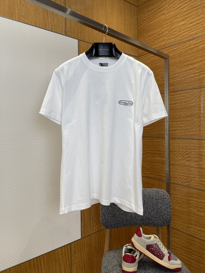 wsxc1773203421155_0.jpg Dior Micro Logo Embroidered Crew Neck Short Sleeve T-Shirt 3 - 图片 1