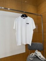 LV Micro Logo Patch Short-Sleeve T-Shirt