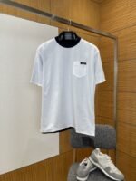 Prada Reversible Cotton Crew Neck Short-Sleeve T-Shirt 2