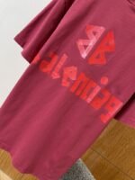 Balenciaga Tape Print Short-Sleeve T-Shirt - 图片 7