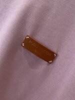 LV Leather Label Crew Neck Short Sleeve T-Shirt - 图片 5