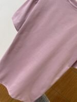 LV Leather Label Crew Neck Short Sleeve T-Shirt - 图片 7