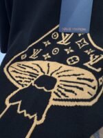 LV Mushroom Print Knit Short-Sleeve T-Shirt - 图片 7