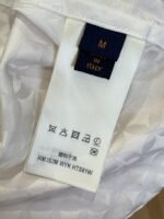 LV Jacquard Button-Down V-Neck Long-Sleeve Shirt 1 - 图片 9