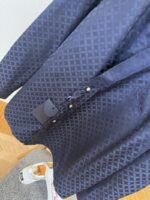 LV Jacquard Button-Down V-Neck Long-Sleeve Shirt 2 - 图片 4