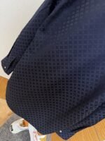 LV Jacquard Button-Down V-Neck Long-Sleeve Shirt 2 - 图片 6