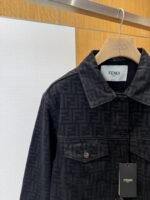 Fendi All-Over Print Denim Jacket - 图片 4