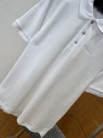 Dior Embroidered Logo Short-Sleeve Polo Shirt 1 - 图片 4