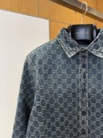 Gucci All-Over Print Denim Jacket - 图片 4