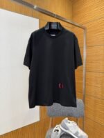Bottega Veneta Embroidered Crew-Neck Short-Sleeve T-Shirt 1