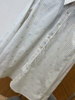 Gucci Striped Logo Long-Sleeve Collared Shirt - 图片 4