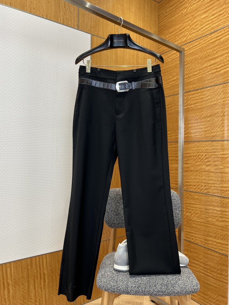 wsxc1775448508170_0.jpg Prada Straight-Leg Belted Trousers - 图片 1