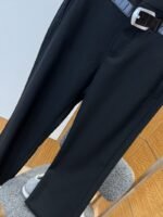 Prada Straight-Leg Belted Trousers - 图片 4