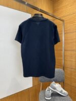 Prada Color-Blocked Striped Patchwork Short-Sleeve T-Shirt - 图片 2