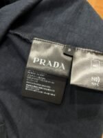 Prada Color-Blocked Striped Patchwork Short-Sleeve T-Shirt - 图片 9
