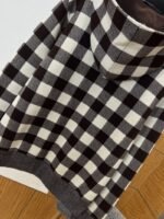 LV Embroidered Checkered Hooded Sweatshirt - 图片 7