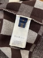 LV Embroidered Checkered Hooded Sweatshirt - 图片 9