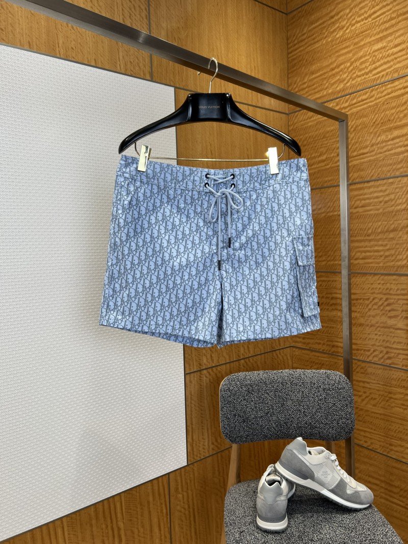 wsxc1775536594593_0.jpg Dior All-Over Logo Drawstring Casual Shorts 1 - 图片 1