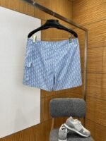 Dior All-Over Logo Drawstring Casual Shorts 1 - 图片 2