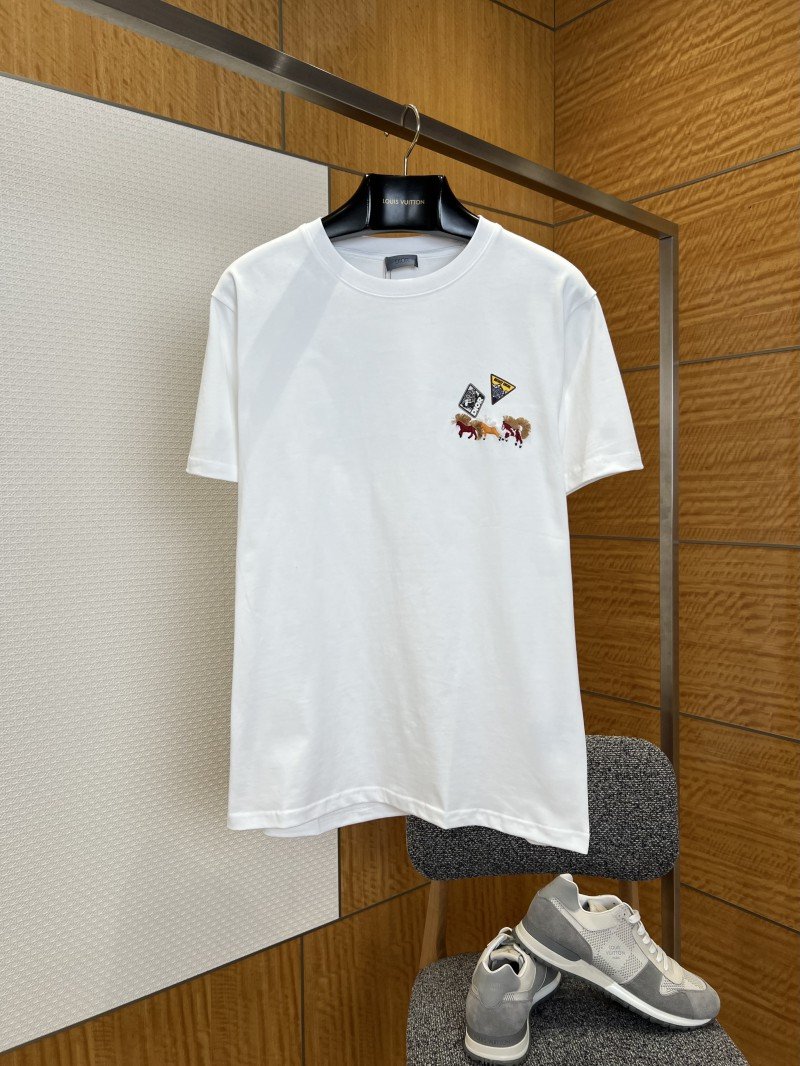 wsxc1775598159384_0.jpg Dior Animal Embroidered Crew-Neck Short-Sleeve T-Shirt 1 - 图片 1