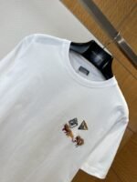 Dior Animal Embroidered Crew-Neck Short-Sleeve T-Shirt 1 - 图片 3