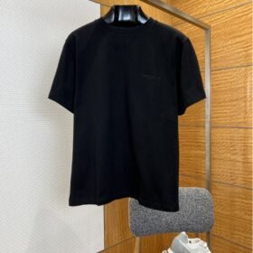 Dior Micro Logo Embroidered Crew-Neck Short-Sleeve T-Shirt 1