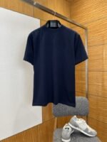 Dior Micro Logo Embroidered Crew-Neck Short-Sleeve T-Shirt 2