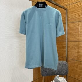 Dior Micro Logo Embroidered Crew-Neck Short-Sleeve T-Shirt 3