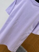 Dior Micro Logo Embroidered Crew-Neck Short-Sleeve T-Shirt 4 - 图片 7