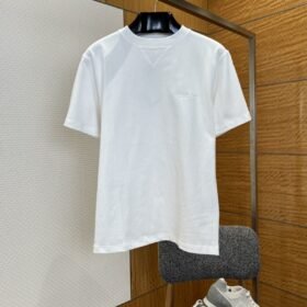 Dior Micro Logo Embroidered Crew-Neck Short-Sleeve T-Shirt 5