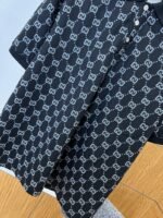 Gucci Double G All-Over Print Short-Sleeve Polo Shirt 1 - 图片 4