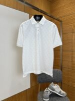Gucci Double G All-Over Print Short-Sleeve Polo Shirt 2