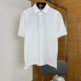 Gucci Double G All-Over Print Short-Sleeve Polo Shirt 2