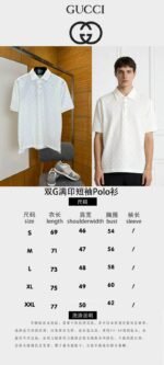 Gucci Double G All-Over Print Short-Sleeve Polo Shirt 2 - 图片 10