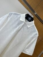 LV Classic Logo All-Over Print Short-Sleeve Polo Shirt 2 - 图片 3