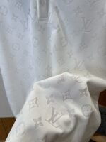 LV Classic Logo All-Over Print Short-Sleeve Polo Shirt 2 - 图片 5